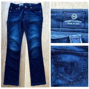 AG ADRIANO GOLDSCHMIED THE BALLAD SLIM BOOT Women’s Low Rise Jeans sz 27R